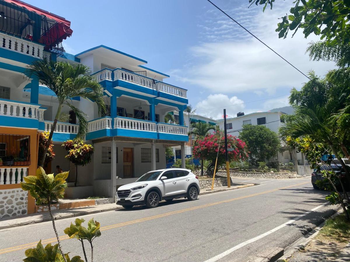 Beachfront Apartment, Quiet 4 Beds, 1 Bath, Ac, Wi-Fi, Hot Water, In Paraiso Near Los Patos Exterior photo