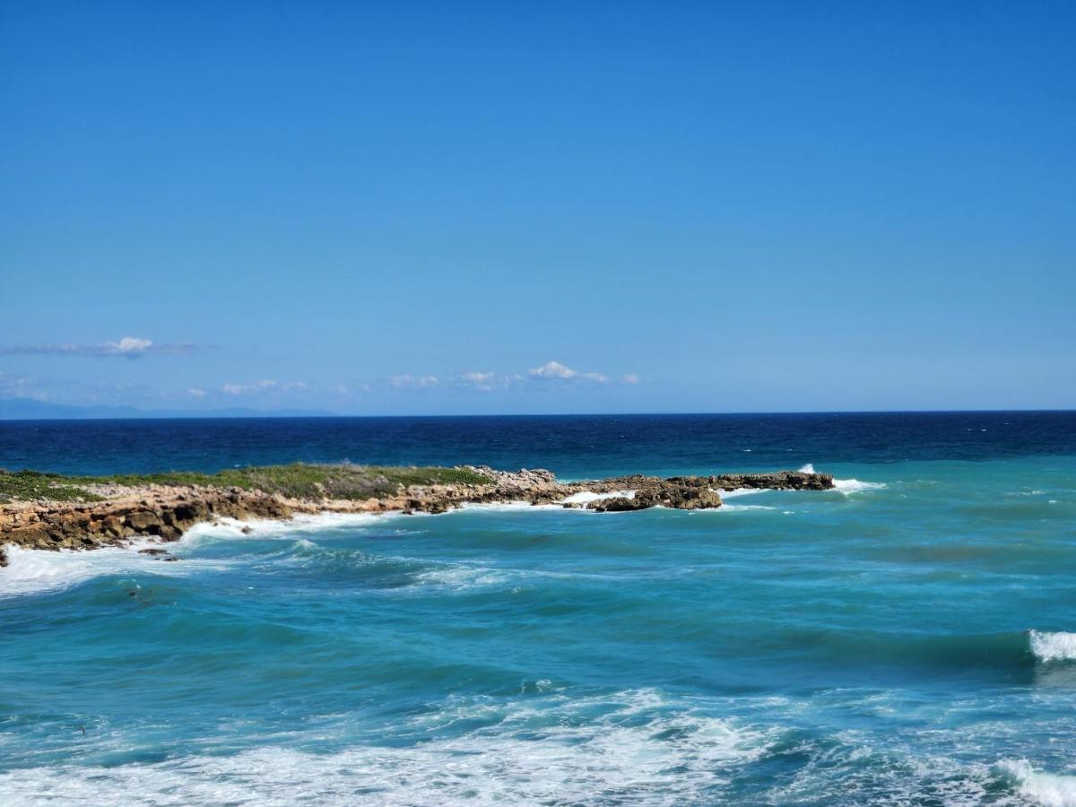 Beachfront Apartment, Quiet 4 Beds, 1 Bath, Ac, Wi-Fi, Hot Water, In Paraiso Near Los Patos Exterior photo