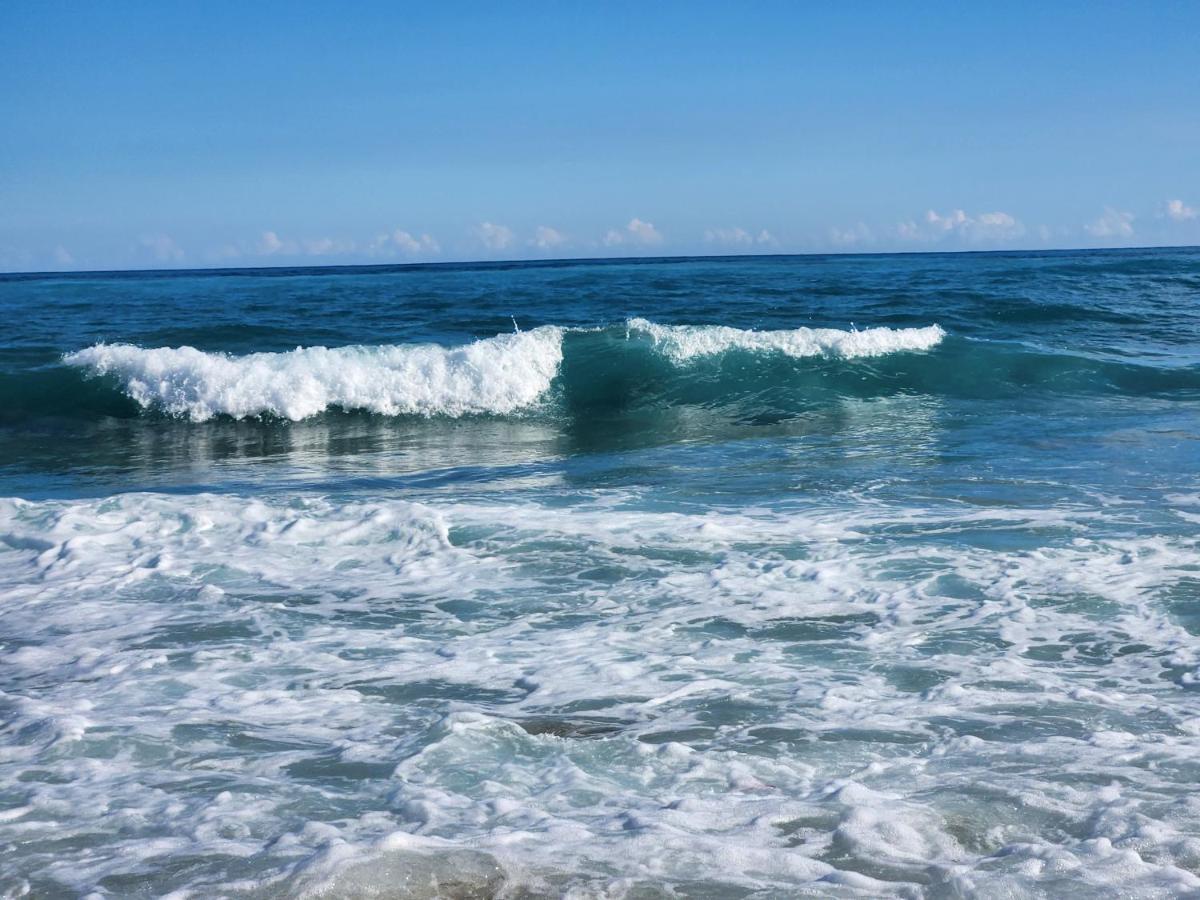 Beachfront Apartment, Quiet 4 Beds, 1 Bath, Ac, Wi-Fi, Hot Water, In Paraiso Near Los Patos Exterior photo