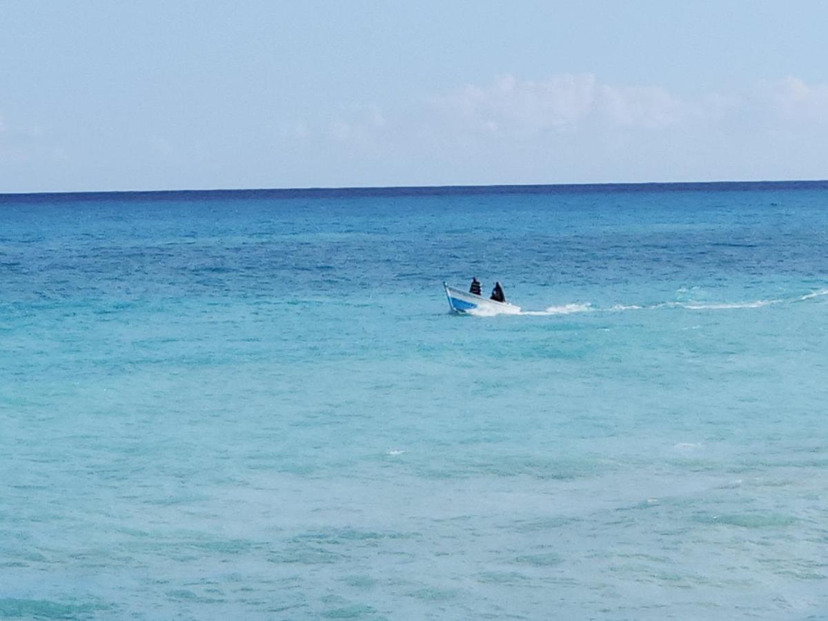 Beachfront Apartment, Quiet 4 Beds, 1 Bath, Ac, Wi-Fi, Hot Water, In Paraiso Near Los Patos Exterior photo